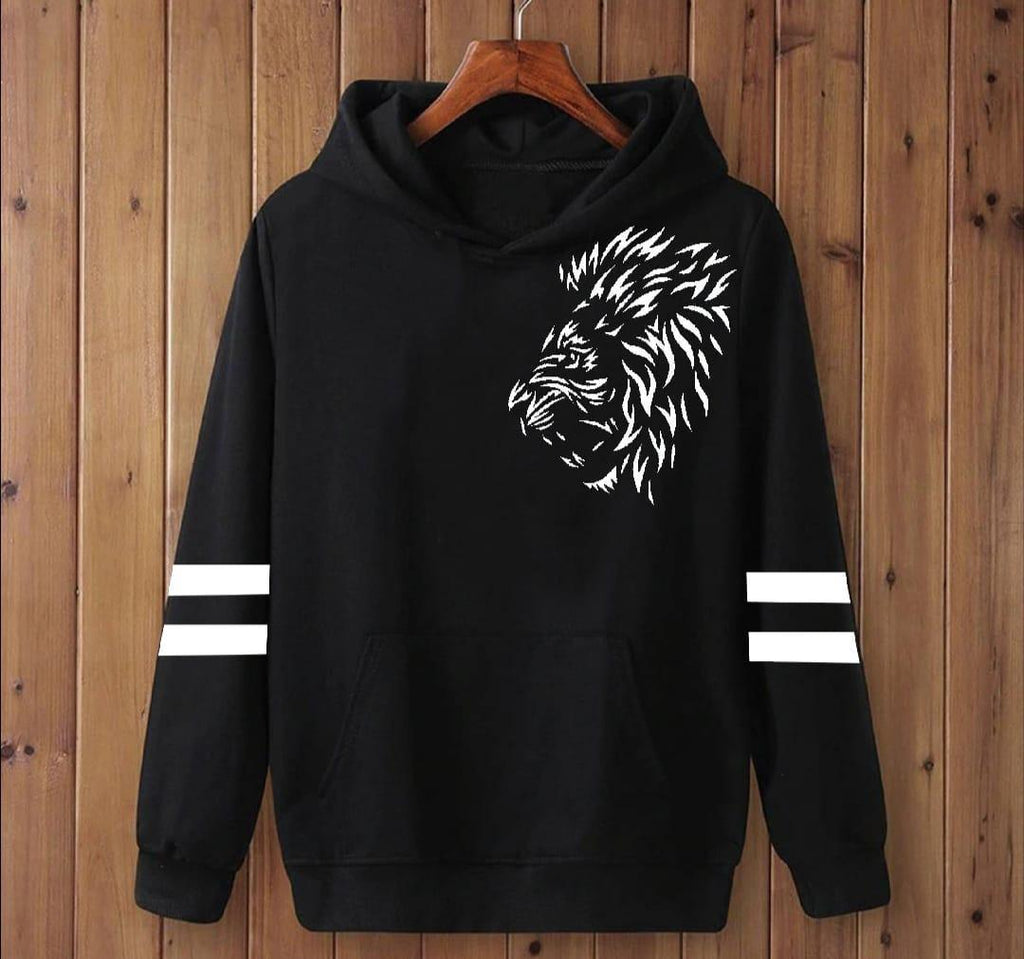 Men's Cotton Printed Hoodie